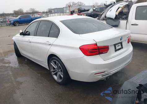 2016 BMW 3 Series из США, поврежденный, VIN WBA8E9G57GNT44767